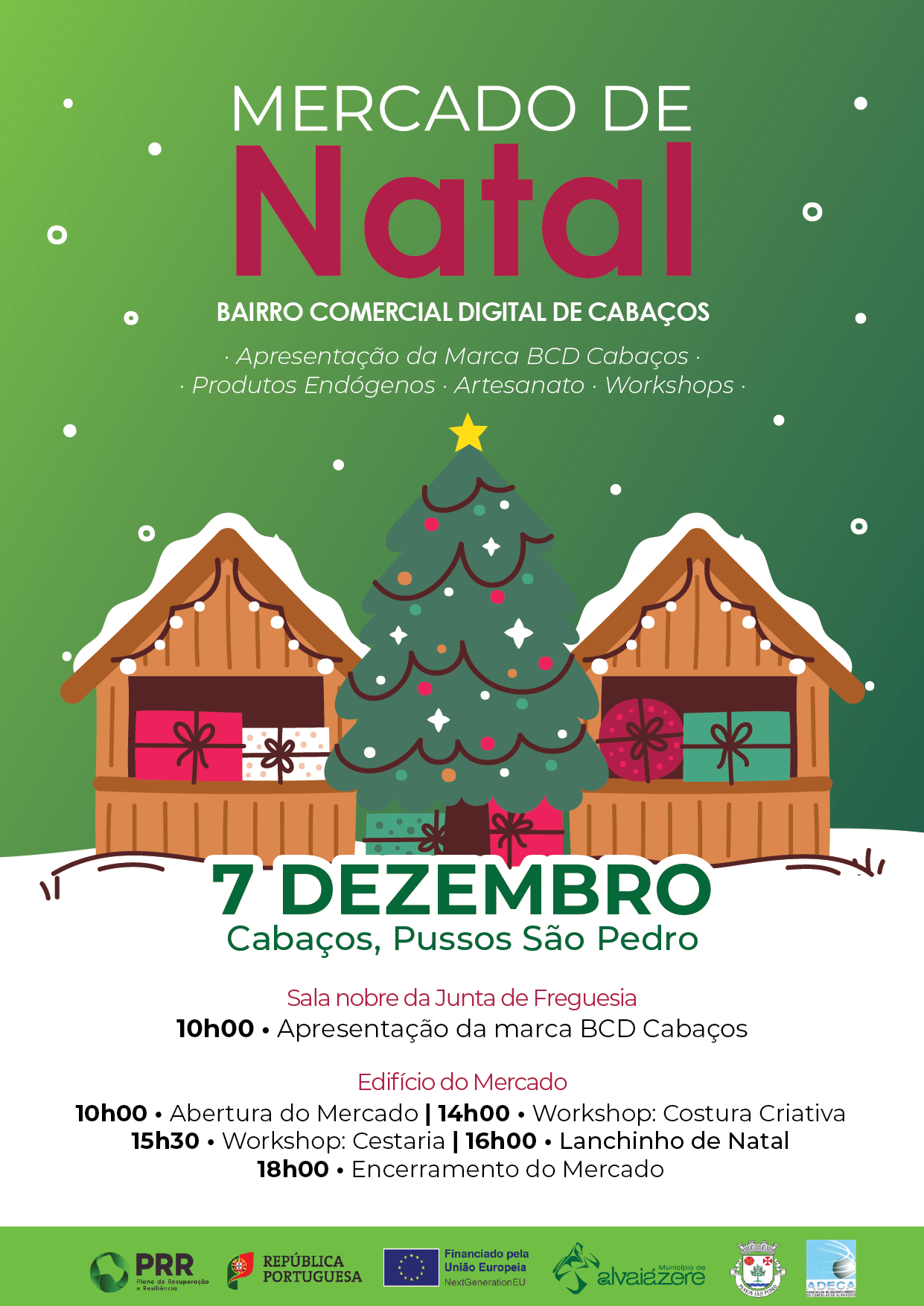 Mercado de Natal - Bairro Comercial Digital de Cabaços