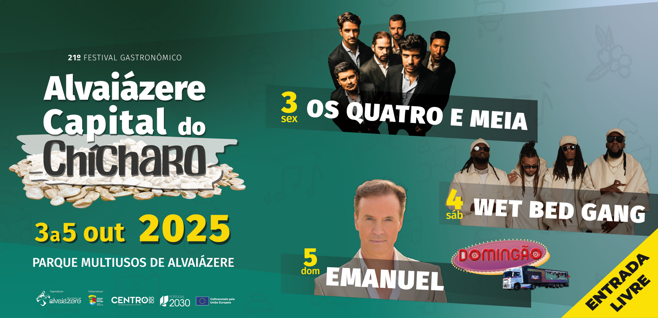 Alvaiázere Capital do Chícharo 2025 - 21º Festival Gastronómico 