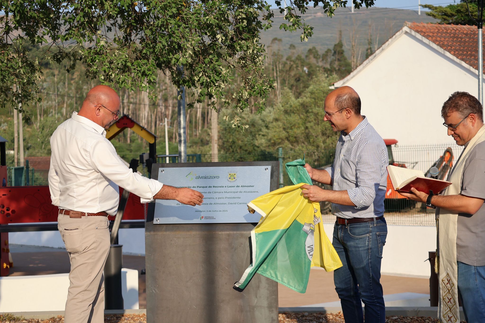 Alvaiázere Recupera o Parque de Lazer e Recreio de Almoster Danificado pelos Incêndios de 2022, c...